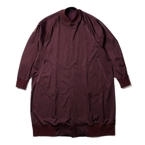 JULIUS ボンバーコート / 847COM2 Burgundy